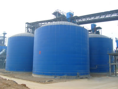 扶风水泥钢板库改造