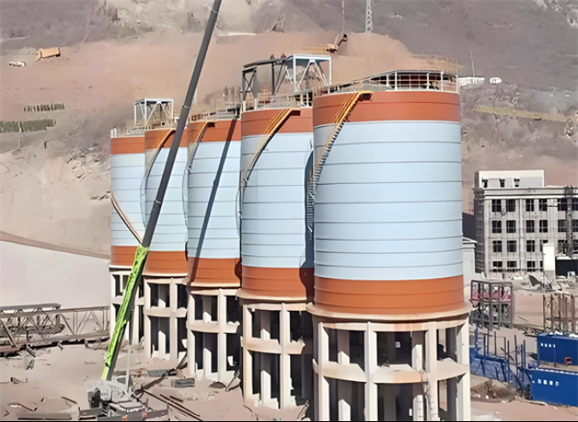 扶风高架钢板仓